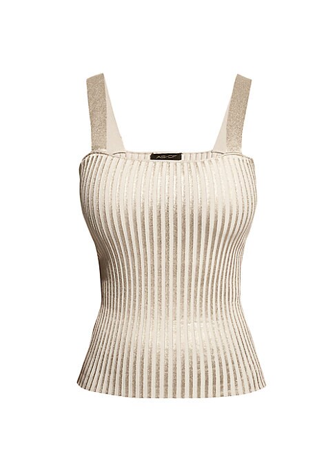 Glistening Knit Top