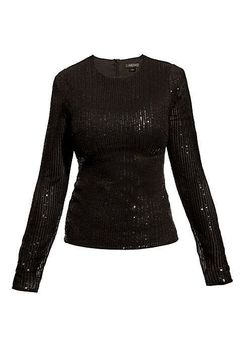 Sequined Elegance Top