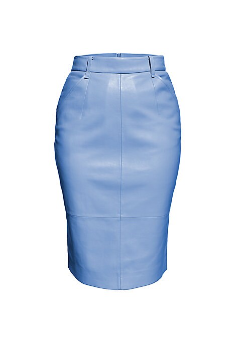 Eco Chic Leather Skirt