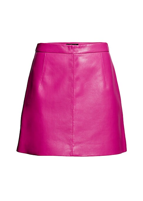 Eco Chic Leather Skirt