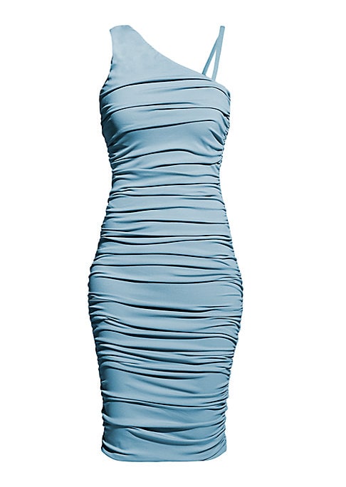 Chic Ruched Cocktail Dress