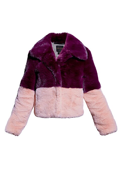 Plum Chic Faux Jacket