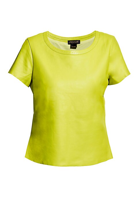 Eco Chic Leather Top