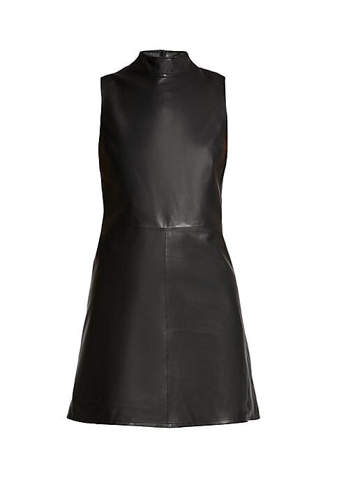 Vintage Leather A-Line Dress