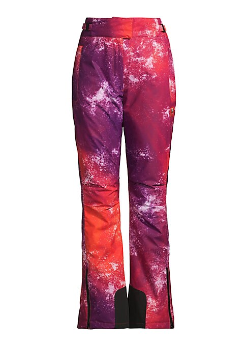 Abstract Fleece Ski Trousers