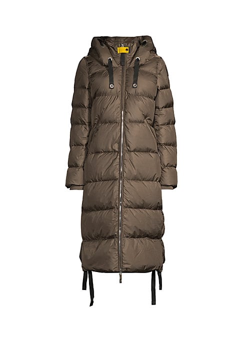 Cozy Down Hooded Coat