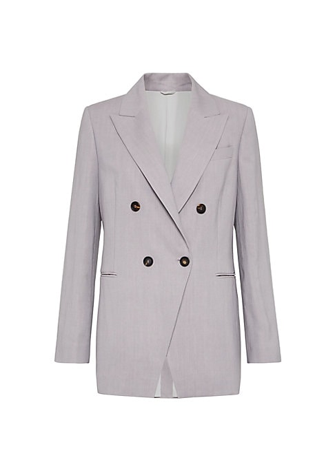 Elegant Twill Blazer