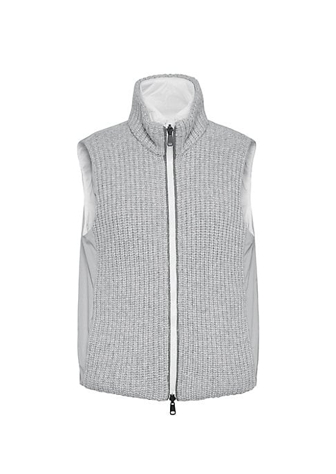 Luxe Knit Reversible Vest