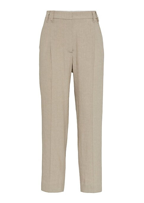 Luxe Linen Slouch Trousers