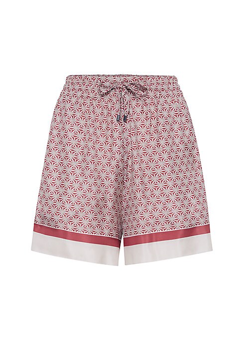 Silk Bloom Shorts