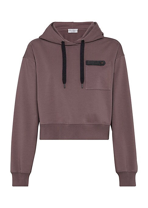 Cozy Button Tab Hoodie