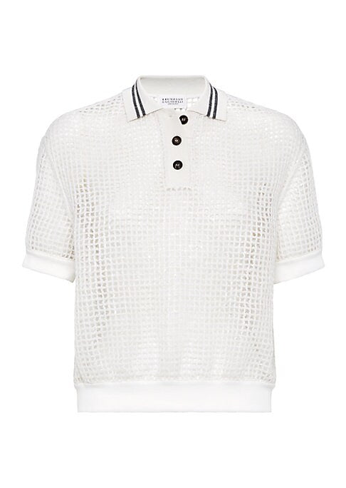 Elegant Knit Polo