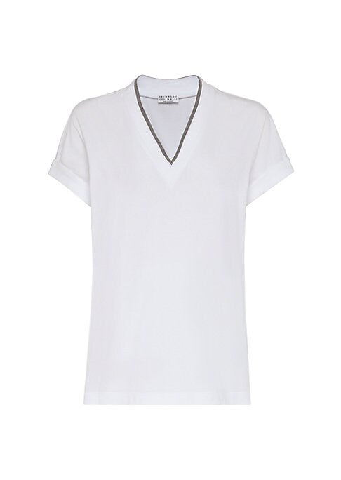 Elegant V-Neck Tee