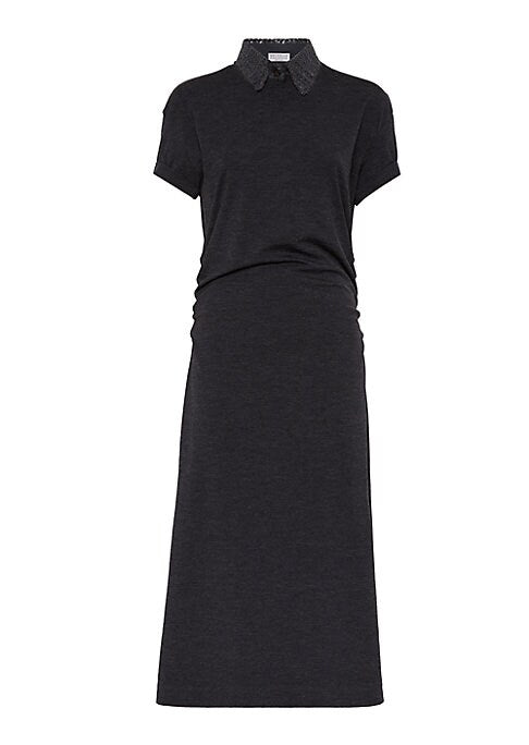 Chic Wool Jersey Dress