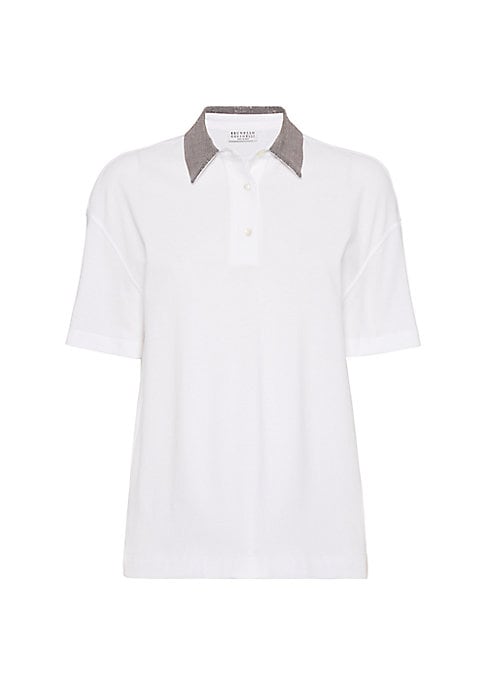 Elegant Collar Polo Shirt