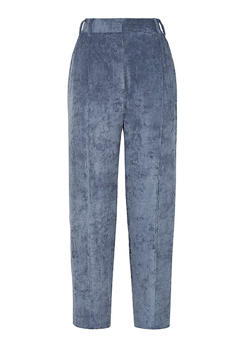 Chic Slouchy Corduroy Trousers