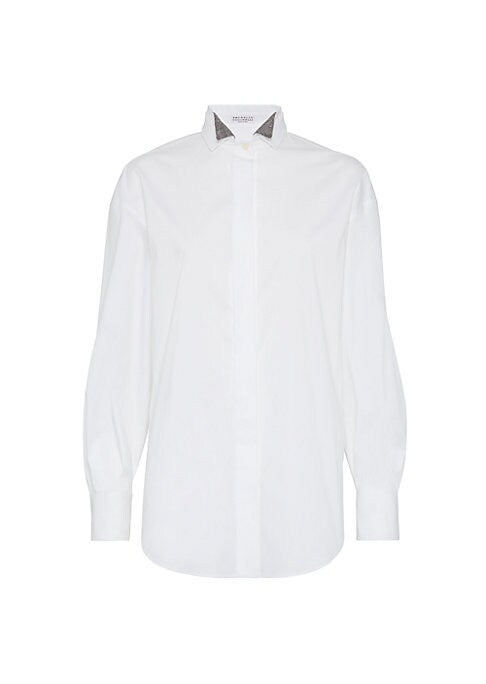 Chic Poplin Blouse