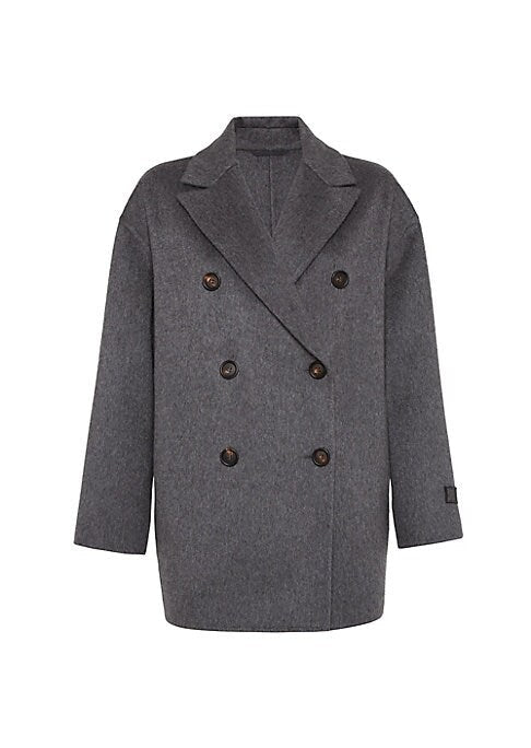 Luxurious Cashmere Peacoat