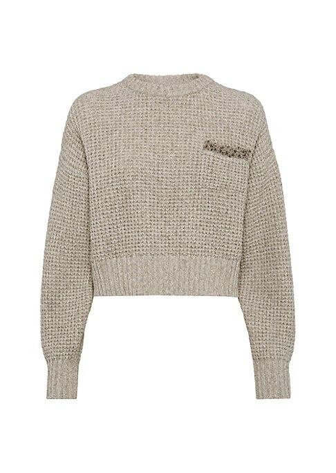 Waffle Knit Lux Sweater