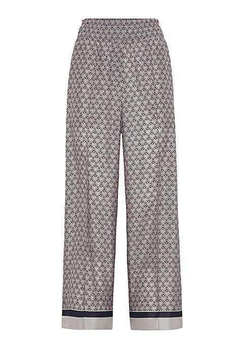 Silk Floral Lounge Trousers