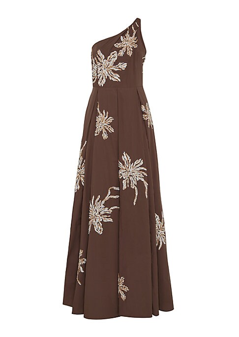 Floral Asymmetrical Elegance Dress
