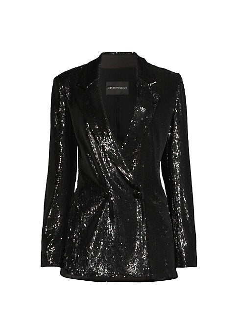 Lustrous Evening Blazer