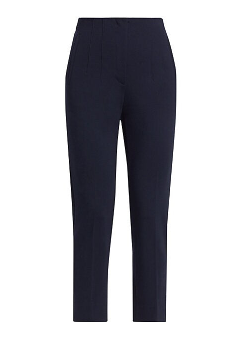 Chic Cropped Jersey Pants