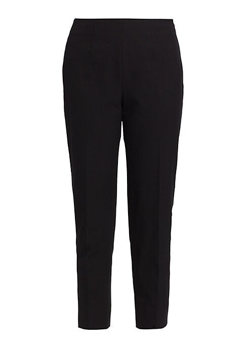 Chic Stretch Wool Trousers