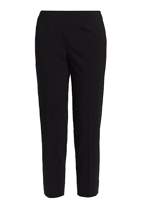 Chic Cropped Stretch Trousers