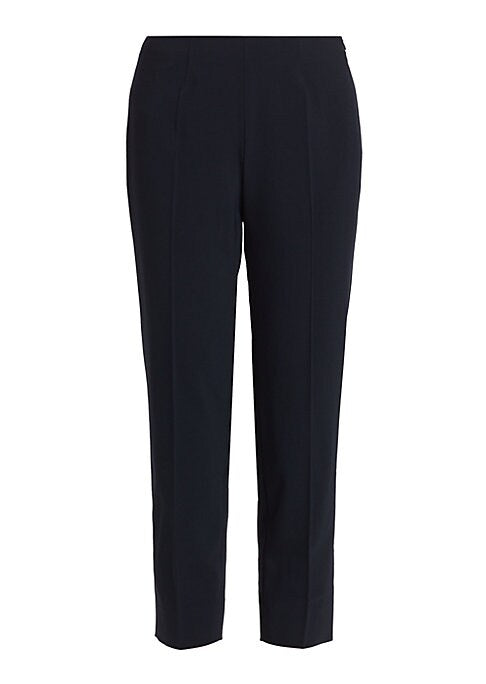 Chic Cropped Wool Trousers