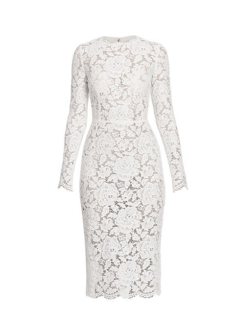 Lace Blossom Elegance Dress