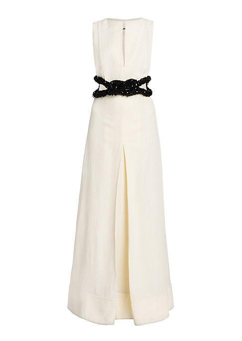 Glistening Sequin Cut-Out Dress