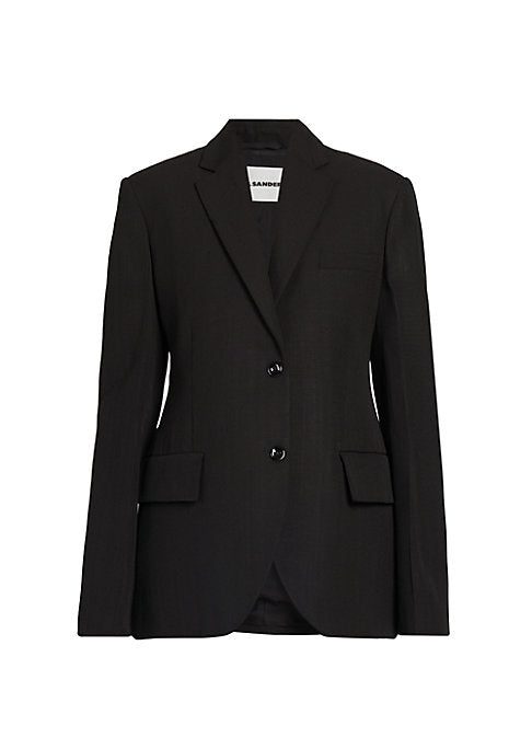 Silk Blend Classic Blazer