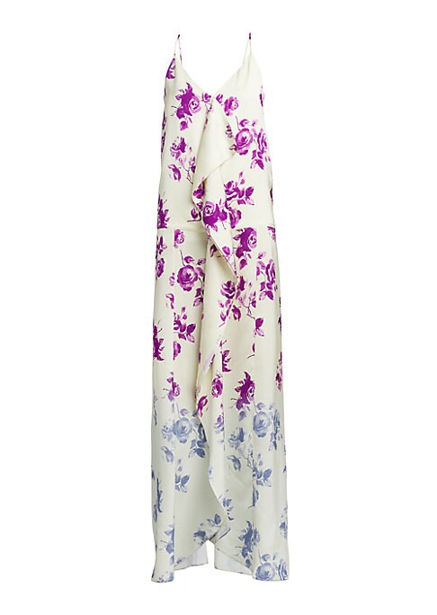 Flowing Floral Elegance Dress