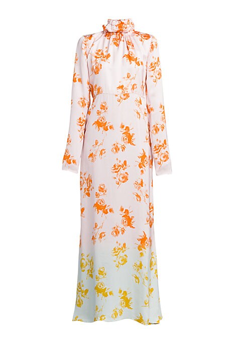 Floral Ruffle Elegance Dress