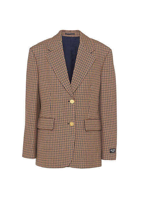 Houndstooth Retro Blazer