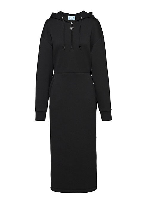 Hooded Elegance Dress