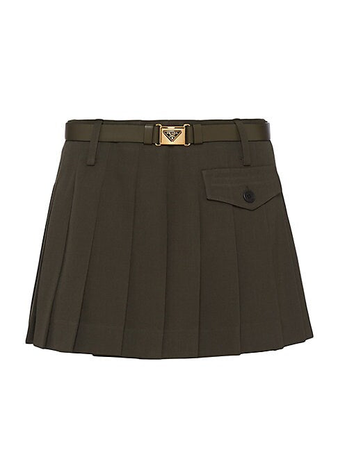 Contemporary Pleated Skirt