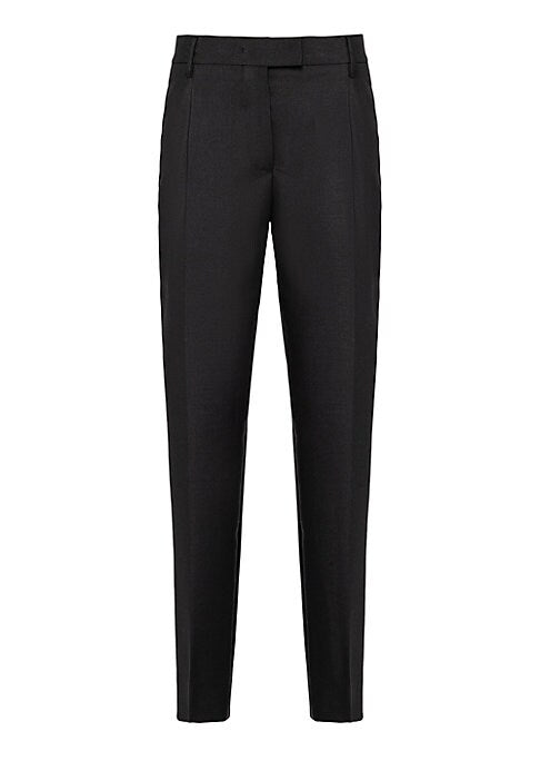 Silk Soft Tailored Trousers