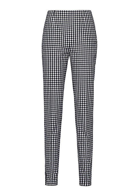 Chic Gingham Trousers