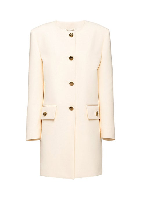 Chic Retro Tricotine Coat