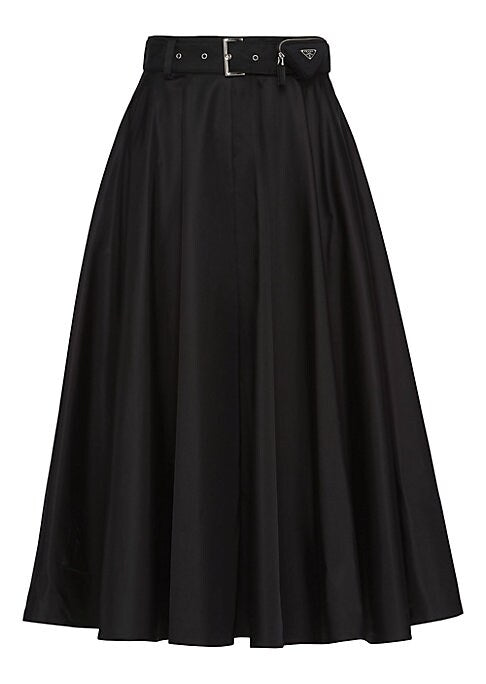 Eco Chic Pleated Skirt