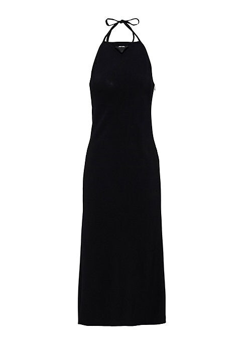 Sheath Luxe Halter Dress
