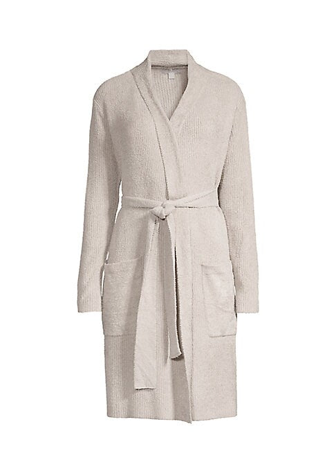 Textured Ribbed Lounge Robe