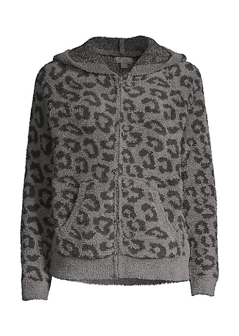 Wild Cheetah Zip Hoodie