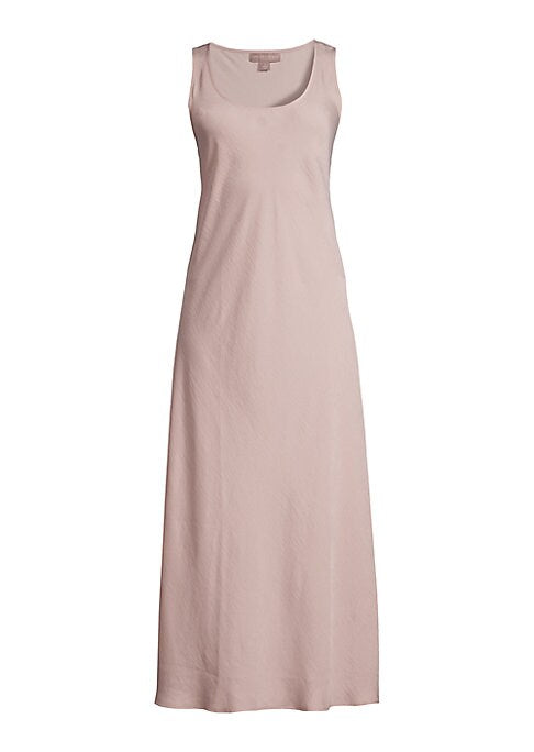Satin Serenity Maxi Dress