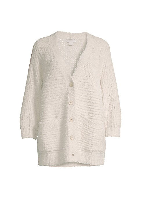 Plush V-Neck Cardigan