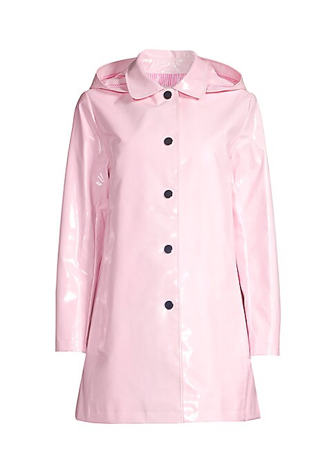 Glossy A-Line Raincoat