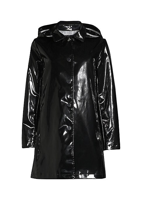 Glossy Vintage Raincoat