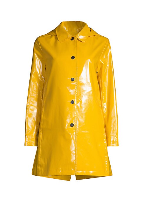 Glossy Vintage Raincoat